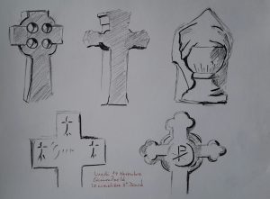 Croix du cimetière St David à Quimperlé